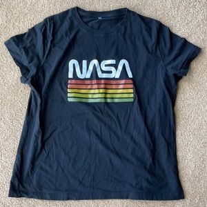NASA T-Shirt in black.